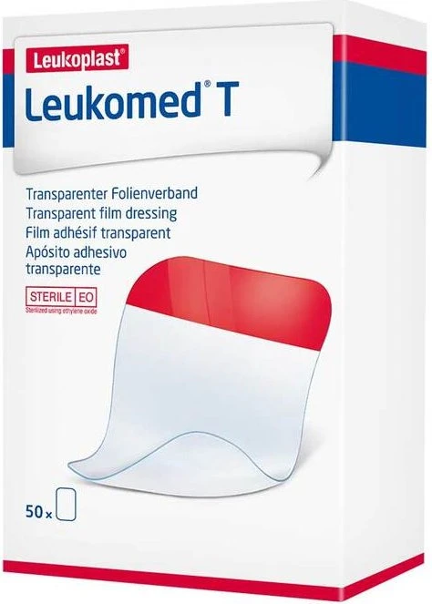 BSN medical Leukomed T Pflaster transparent steril, 10 x 12.5cm, 50 Stück