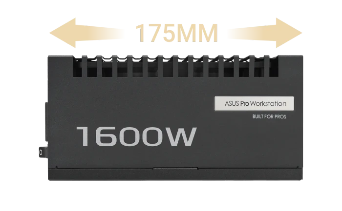 ASUS Pro WS Platinum, ASUS-PRO-WS-3000P, 3000W, ATX 3.1
