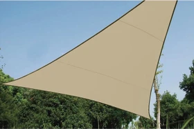 Perel Dreieck Sonnensegel 360cm champagner