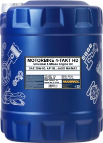 Mannol Motorbike 4-Takt HD API SL 20W-50 10l