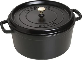 Zwilling Staub Cocotte Schmortopf rund 30cm 8.35l schwarz