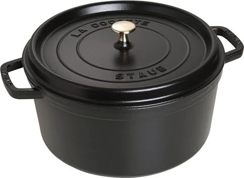 Zwilling Staub Cocotte Schmortopf rund 30cm 8.35l schwarz