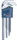 Bosch Professional Innensechskant Winkelschlüsselsatz, 9-tlg. (1600A01TH5)