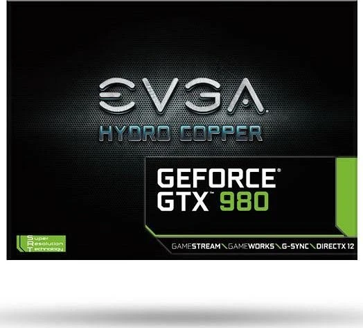 EVGA GeForce GTX 980 Hydro Copper, 4GB GDDR5, DVI, HDMI, 3x DP