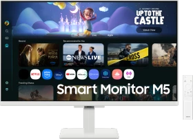Samsung Smart Monitor M5 M50F, weiß, 32"