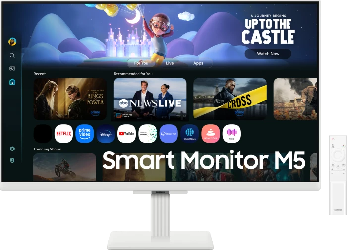 Samsung Smart Monitor M5 M50F, weiß, 32"