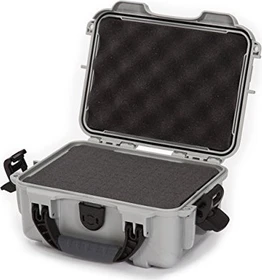 Nanuk 904 Schutzkoffer mit Schaumstoff silber