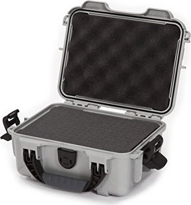 Nanuk 904 Schutzkoffer mit Schaumstoff silber