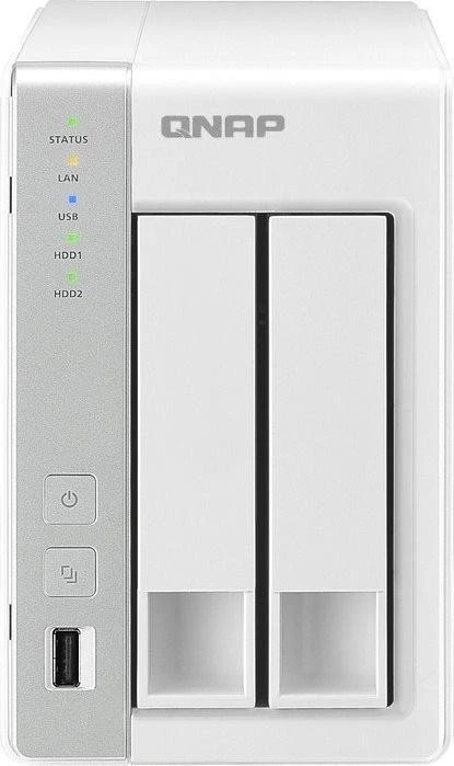 QNAP Turbo Station TS-220, 512MB RAM, 1x RJ-45 1000Base-T, 2x USB-A 3.0