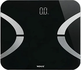 Wenko LED digitale Körperanalysewaage schwarz