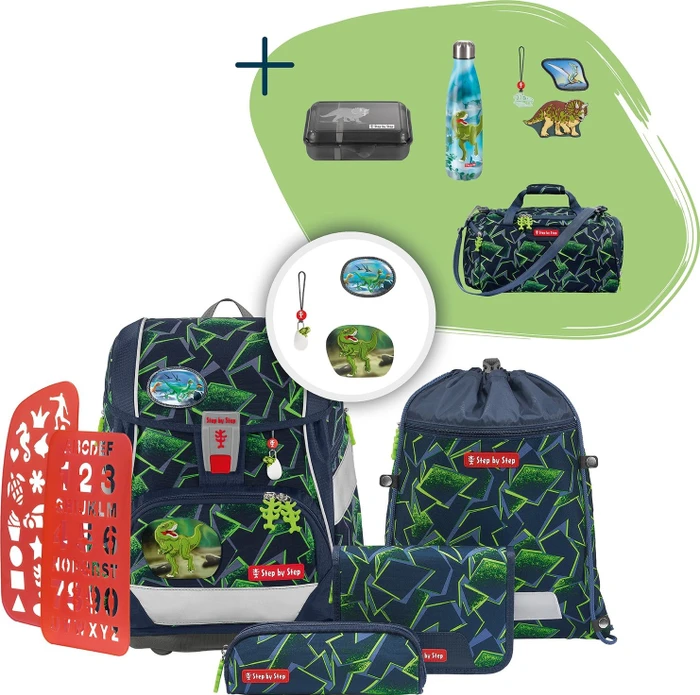 Step by Step 2in1 Plus Schultaschen-Set 6-tlg.