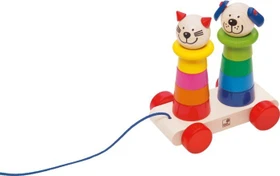 Schmidt Spiele Selecta Filino Nachzieh + Stapel