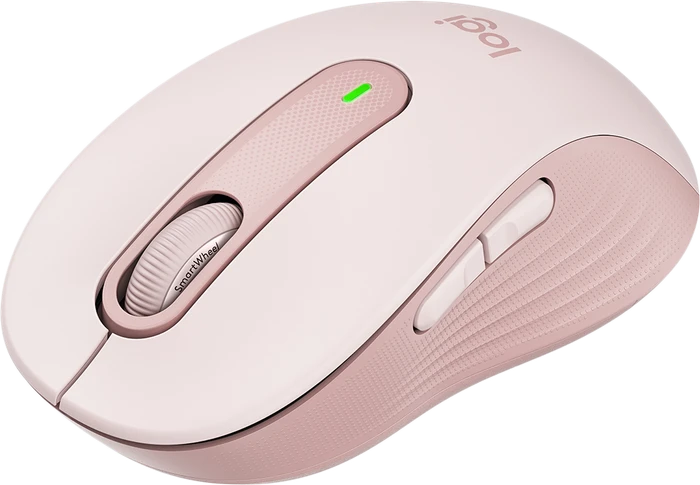 Logitech Signature M650 Medium, Rose, Logi Bolt, USB/Bluetooth