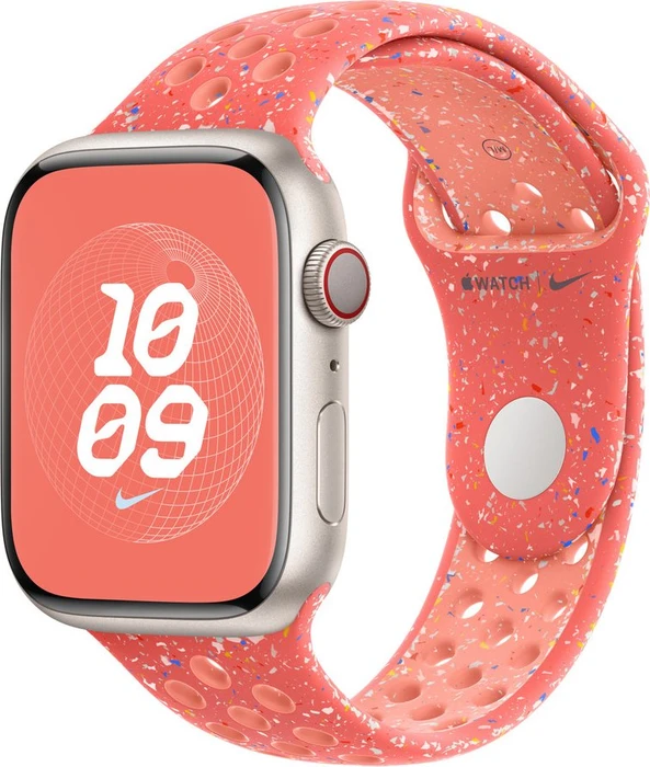 Apple Nike Sportarmband M/L für Apple Watch 45mm Magic Ember