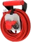 REV Ritter Verlängerungskabel mit Wandhalterung, 2-fach, 10m, rot/grau Vorschaubild