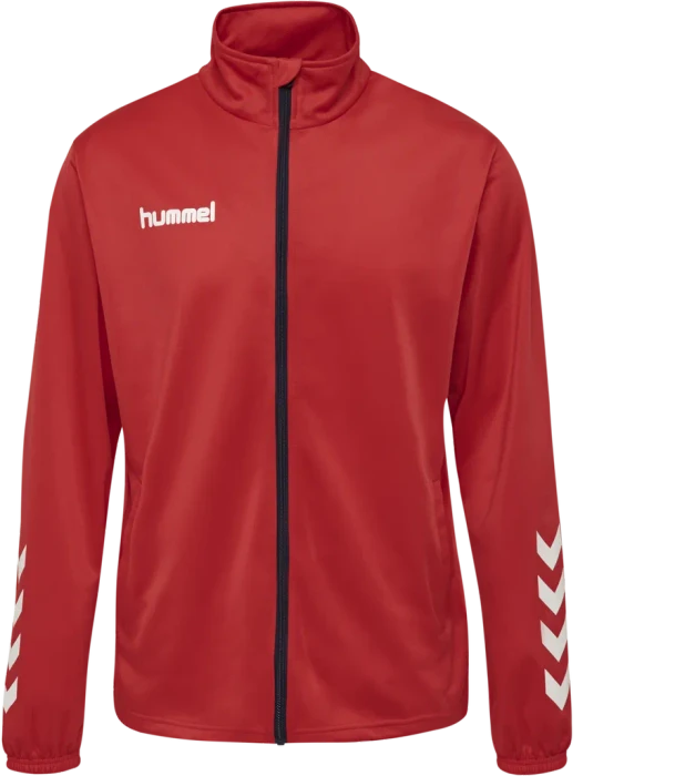 hummel Promo Poly Trainingsanzug true red/marine (Herren)