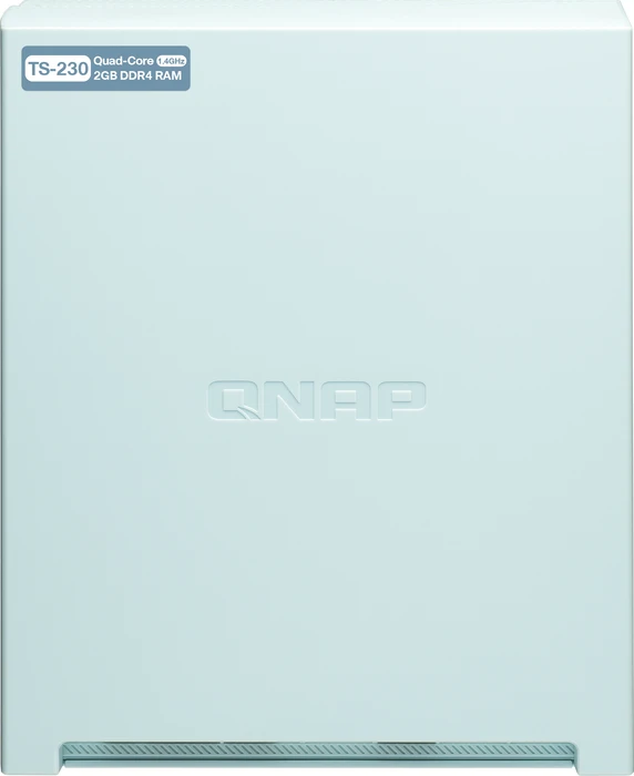 QNAP Turbo Station TS-230, 2GB RAM, 1x RJ-45 1000Base-T, 2x USB-A 3.0
