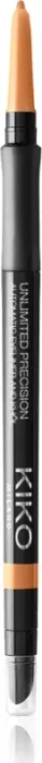 KIKO Milano Unlimited Precision Automatic Eyeliner & Khol 17 pure gold, 0.35g