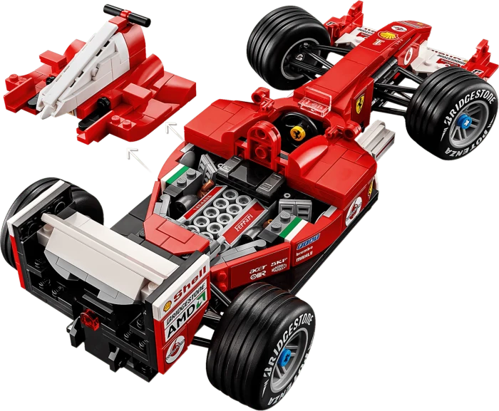 LEGO Icons - Ferrari F2004 und Michael Schumacher