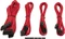 Corsair PSU Cable Kit Type 4 - Starter Package - Gen3, rot Vorschaubild
