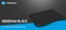 Natec Colors Series Mouse Pad Obsidian Black, 300x250mm, schwarz Vorschaubild