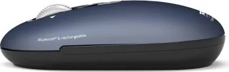 Port Designs Pure Mac Bluetooth Rechargeable Mouse, Inky Blue, Bluetooth