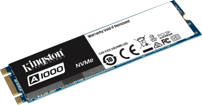 Kingston A1000 SSD 960GB, M.2 2280 / B-M-Key / PCIe 3.0 x2