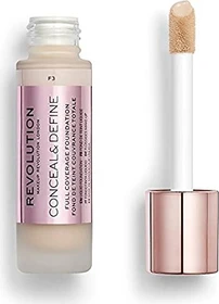 Revolution Beauty Conceal & Define Foundation F3, 23ml
