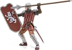 Papo Die Welt des Mittelalters - Ritter mit Wurfspeer