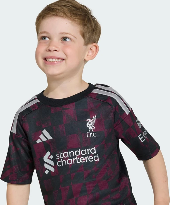 adidas Liverpool FC 2026/2027 Ausweichausrüstung kurzarm (Junior)