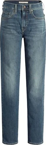 Levi's 724 High Rise Straight Jeans tore it up no dx t2 (Damen)