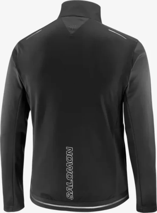 Salomon Gore-Tex Infinium Windstopper Funktionsjacke deep black (Herren)