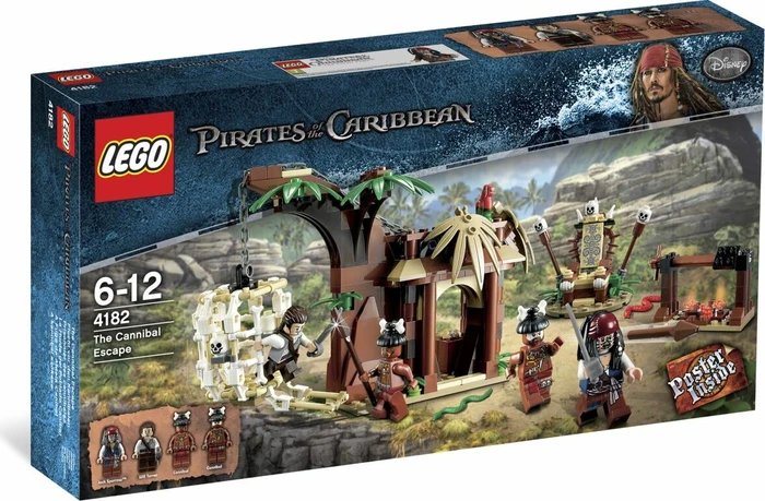 LEGO Pirates of the Caribbean - Flucht vor den Kannibalen