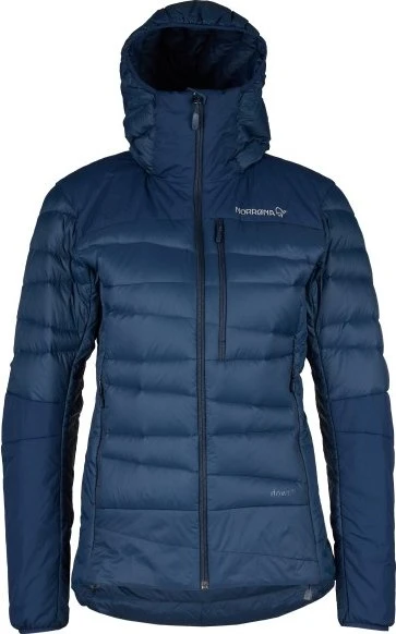 Norrøna falketind Down750 Hood Funktionsjacke indigo blue (Damen)