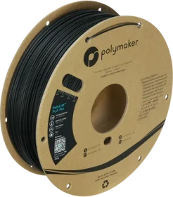 Polymaker PolyLite PLA Pro, schwarz, Spule, 1.75mm, 1.00kg