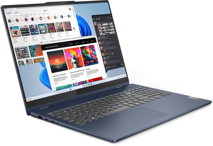 Lenovo IdeaPad 5 16AHP9, Cosmic Blue, Ryzen 5 8645HS, 16GB RAM, 512GB SSD, DE