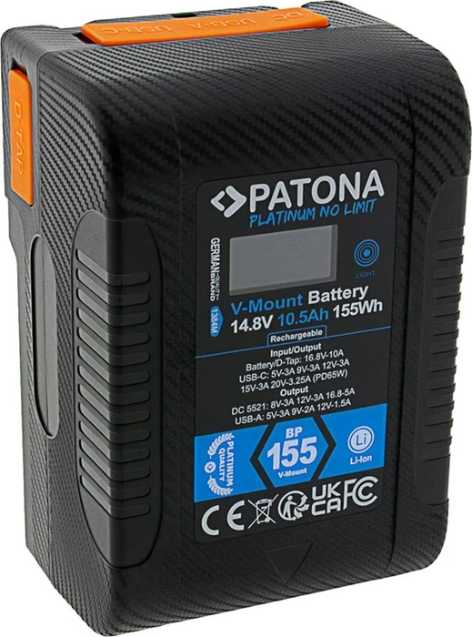 Patona Platinum V-Mount Akku BP-155W