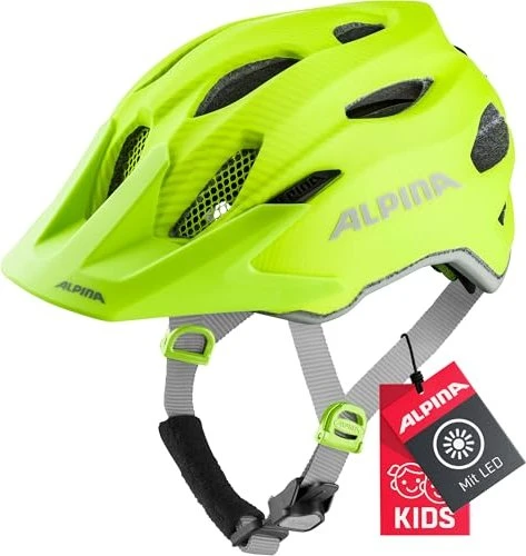 Alpina Carapax Jr. Flash Kinderhelm be visible