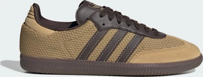 adidas Samba OG golden beige/dark brown/gum