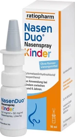 ratiopharm NasenDuo Kinder Nasenspray, 10ml
