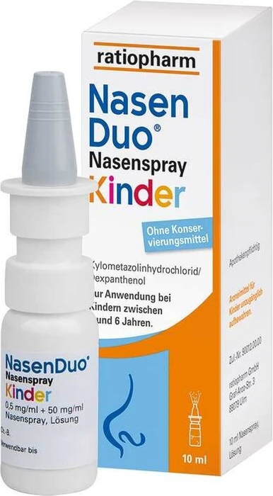 ratiopharm NasenDuo Kinder Nasenspray, 10ml