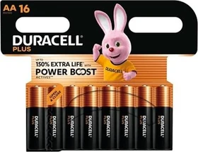 Duracell Plus Power Boost Mignon AA, 16er-Pack
