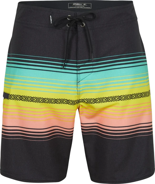 O'Neill Heat Stripe Line 19" Badeshorts black out (Herren)