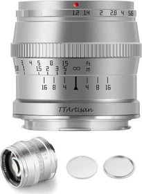 TTArtisan 50mm 1.2 für Sony E silber