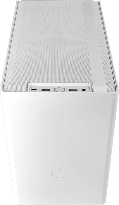 Cooler Master MasterBox NR200P [V2], weiß, Glasfenster, Mini-ITX