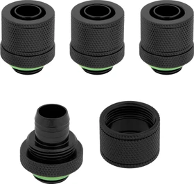 Corsair Hydro X Series XF Softline, Compression Fitting G1/4" auf 13/10mm, schwarz, 4er-Pack