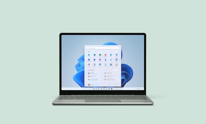 Microsoft Surface Laptop Go 2, Eisblau, Core i5-1135G7, 8GB RAM, 128GB SSD, DE, Business