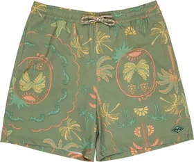 Billabong Wasted Times Layback Badeshorts moss green (Herren)