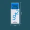 Philips Flash Drive Click Edition 512GB weiß/blau, USB-C, USB 3.2 Gen 1×1 Vorschaubild