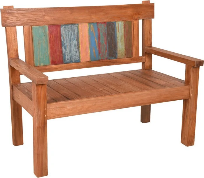 Garden Pleasure Timor Gartenbank 2-Sitzer braun